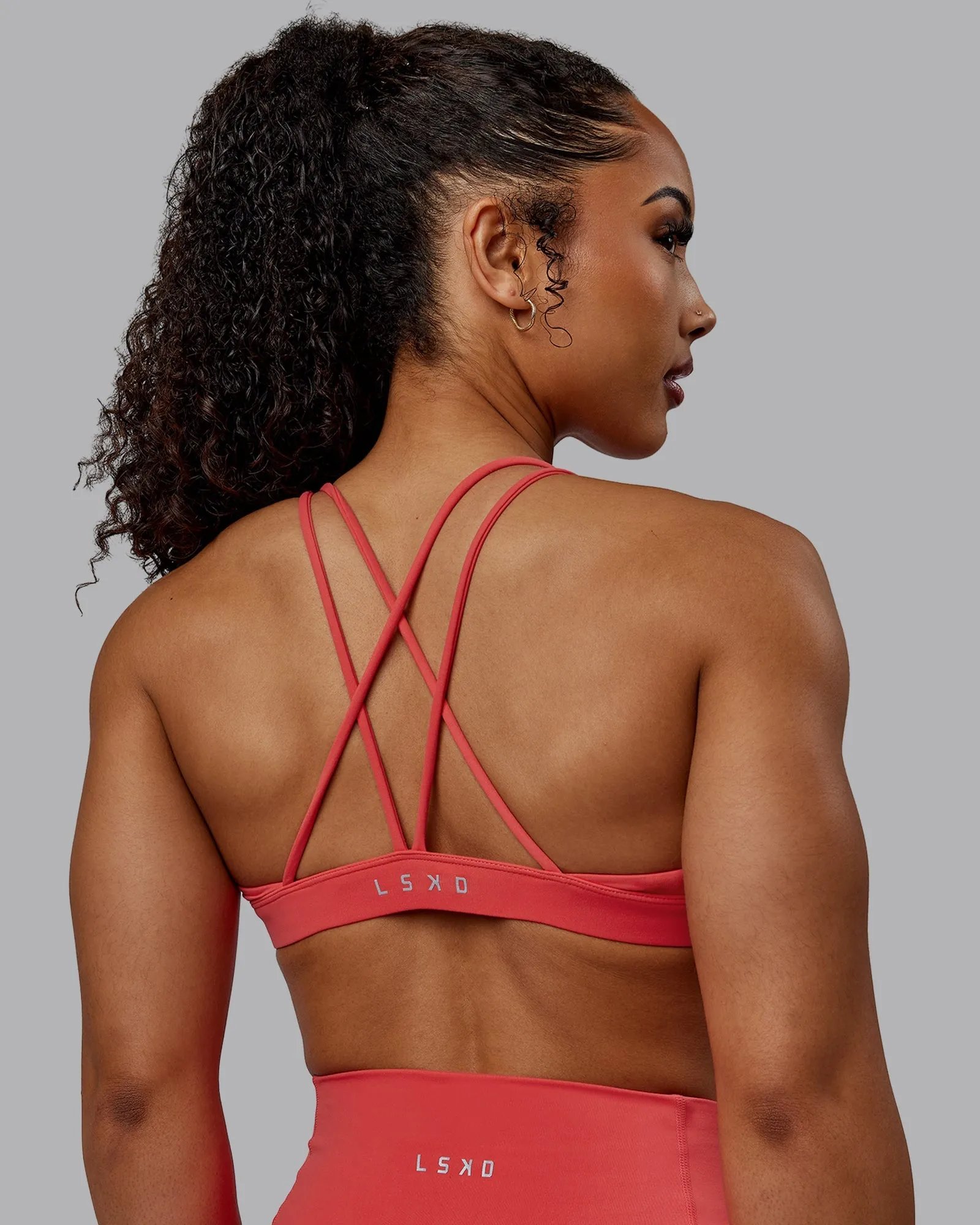 Pursue Sports Bra - Cayenne