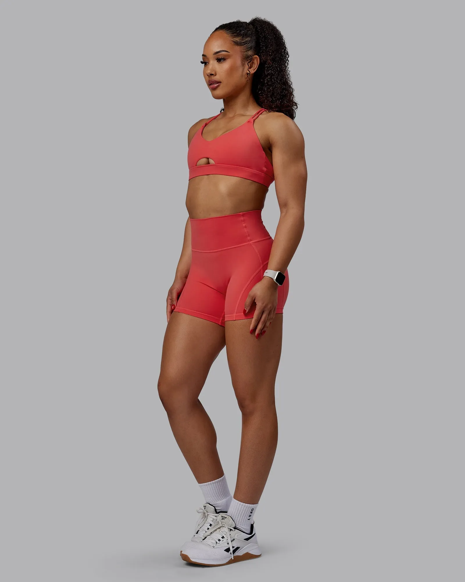 Pursue Sports Bra - Cayenne