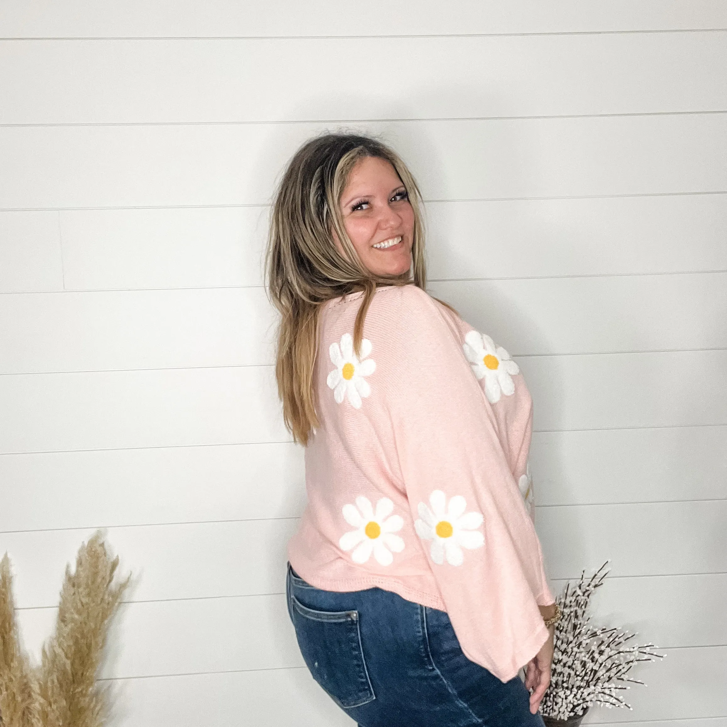 "Daisy" Cropped Sweater