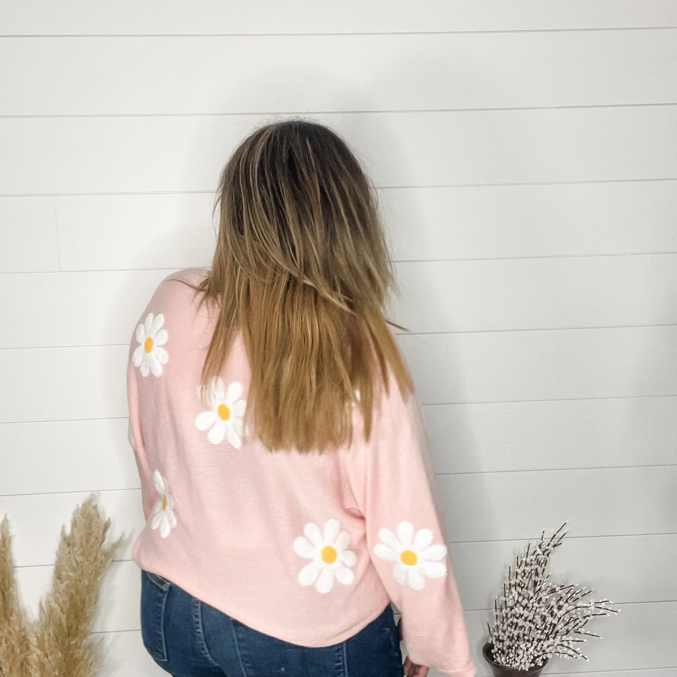 "Daisy" Cropped Sweater