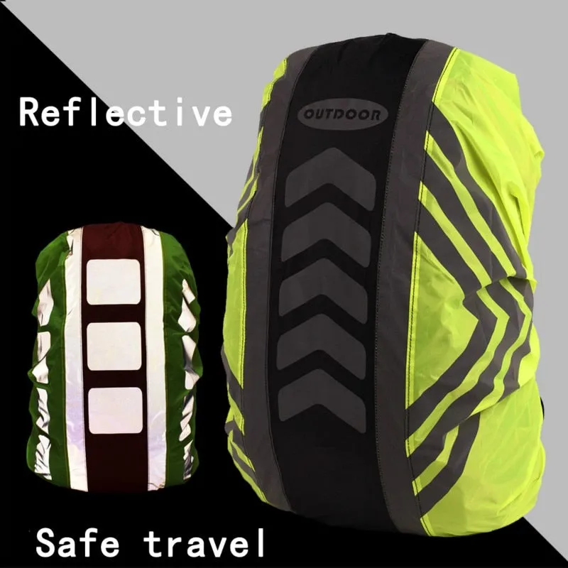 Reflective Sports BackPack Rain Cover