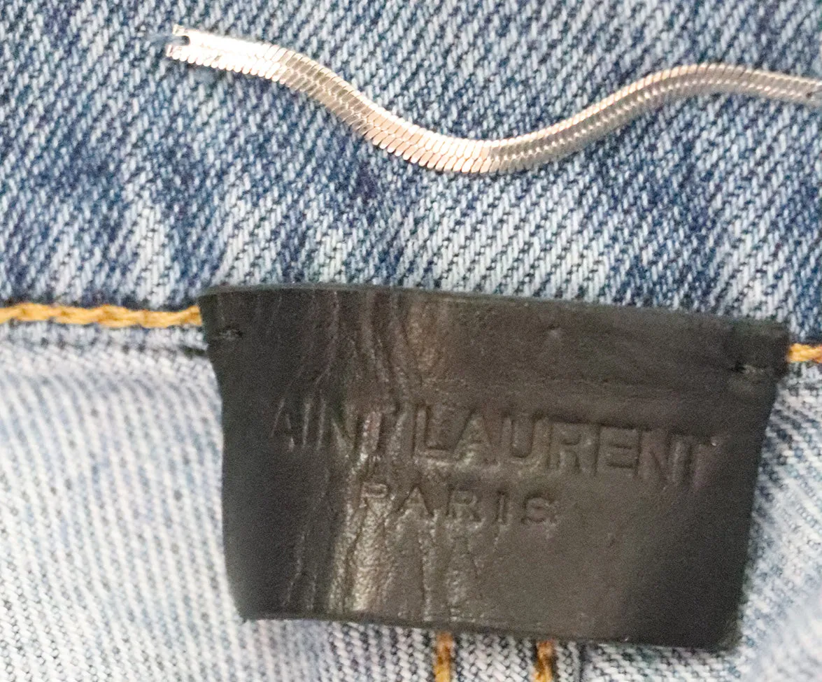 Saint Laurent Blue Jeans sz 0