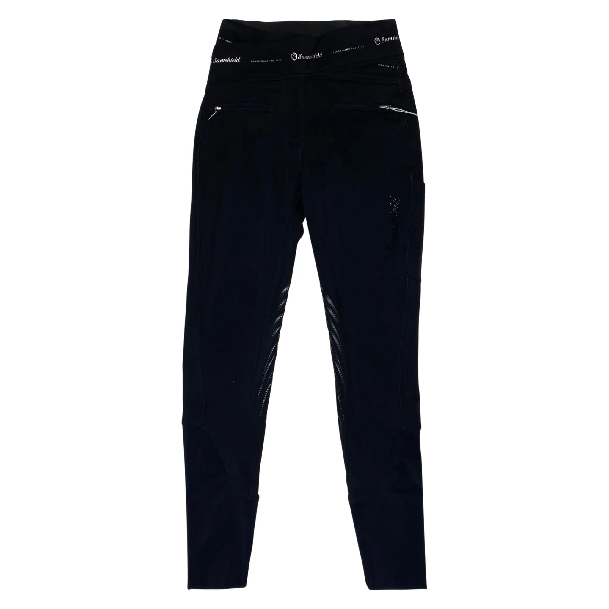 Samshield 'Alpha' Winter Pull On Breeches in Black - Women's FR32 (US 22)