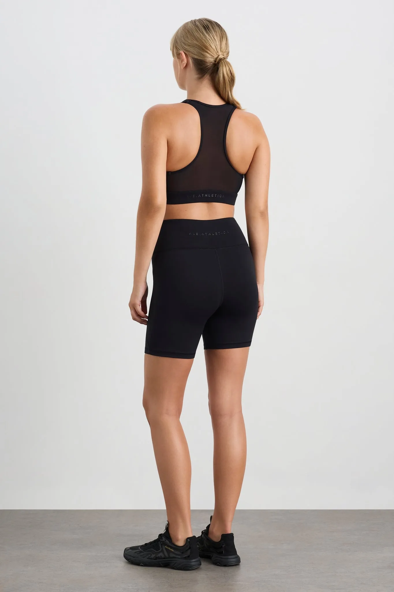 Spliced Mesh Sports Bra 370