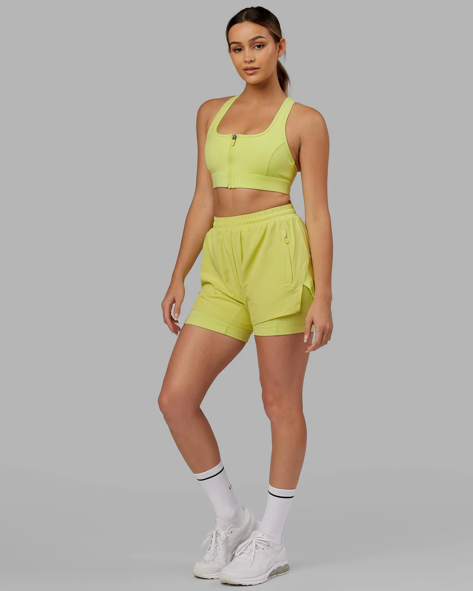 Sprint Sports Bra - Citrus Green