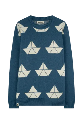 Strick-Sweater BÖNK DenimBlue