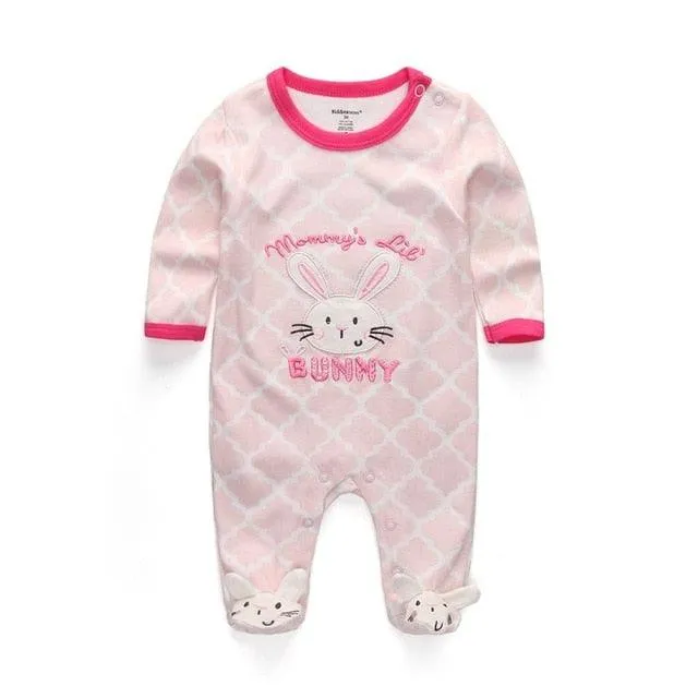 Summer Baby Rompers Spring Newborn Baby Clothes For Girls Boys Long Sleeve ropa bebe Jumpsuit Baby Clothing boy Kids Outfits