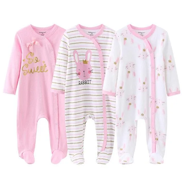 Summer Baby Rompers Spring Newborn Baby Clothes For Girls Boys Long Sleeve ropa bebe Jumpsuit Baby Clothing boy Kids Outfits