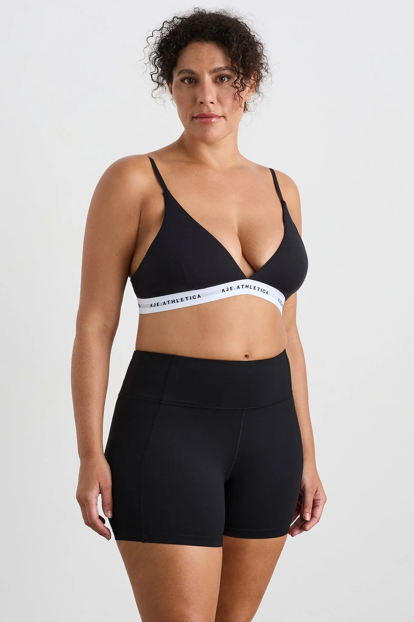 Triangle Logo Sports Bra 397