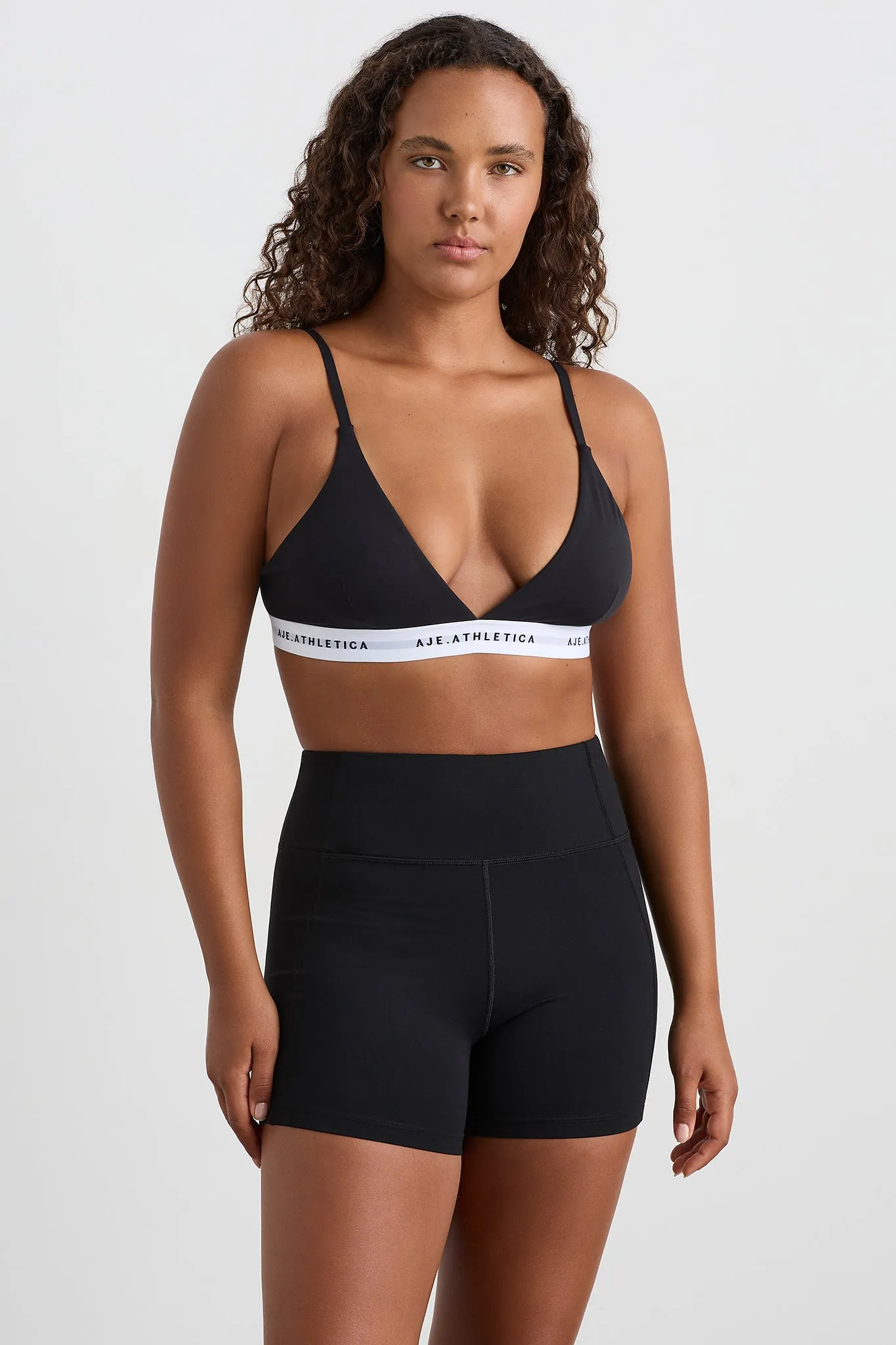 Triangle Logo Sports Bra 397