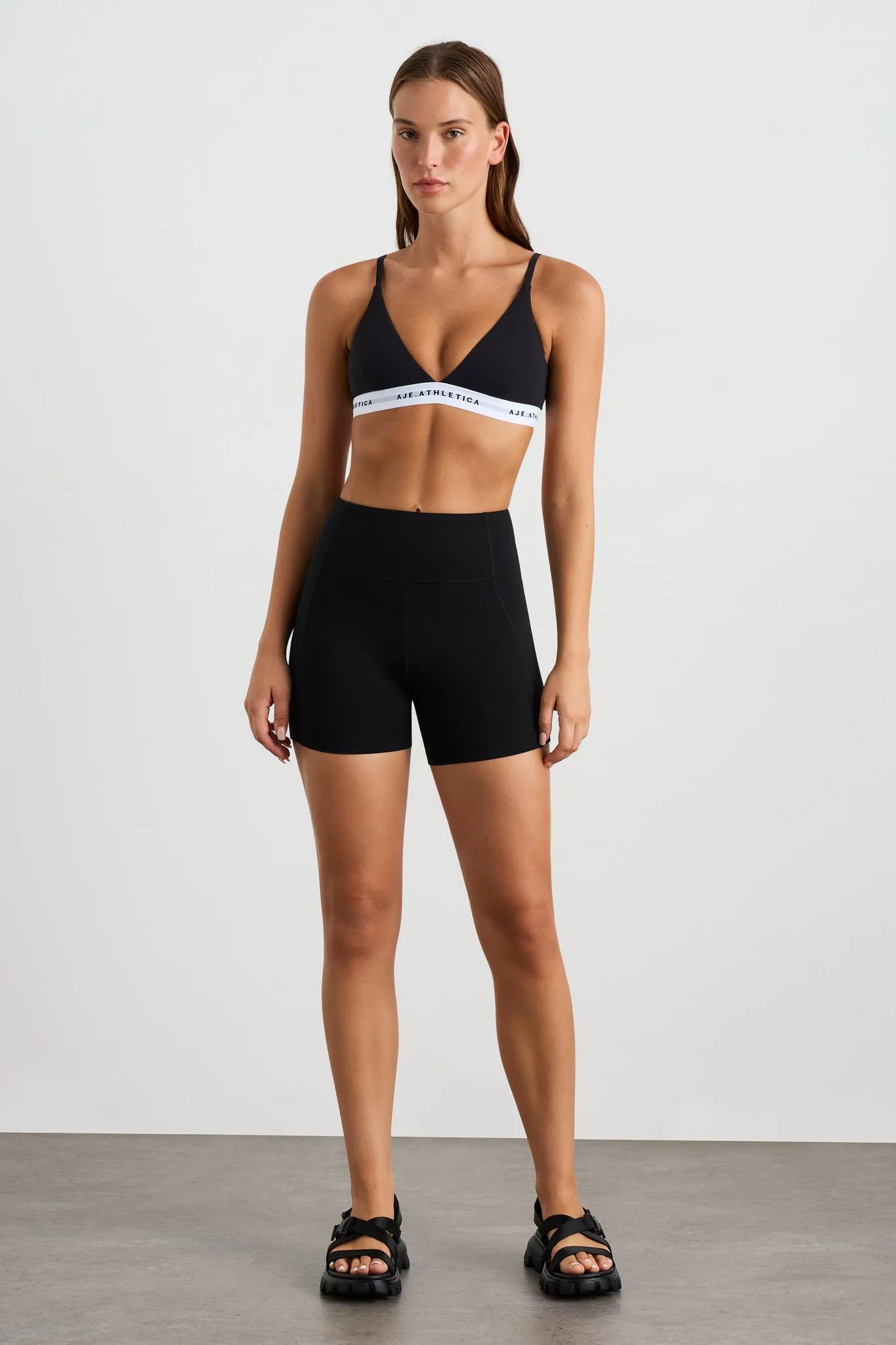 Triangle Logo Sports Bra 397