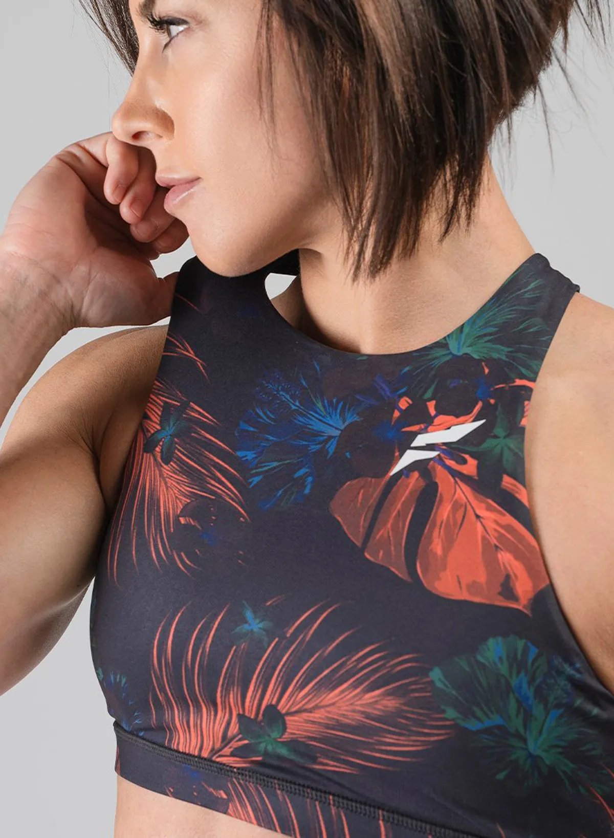 VIVID SPORTS BRA - FLORAL