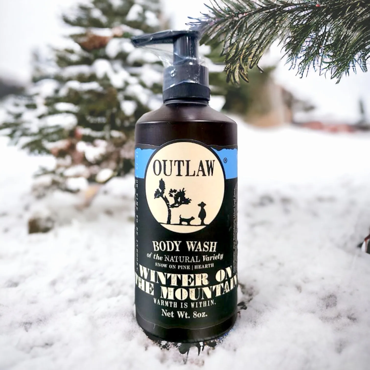 Winter on the Mountain Natural Body Wash - From the Life on the Mountain Series