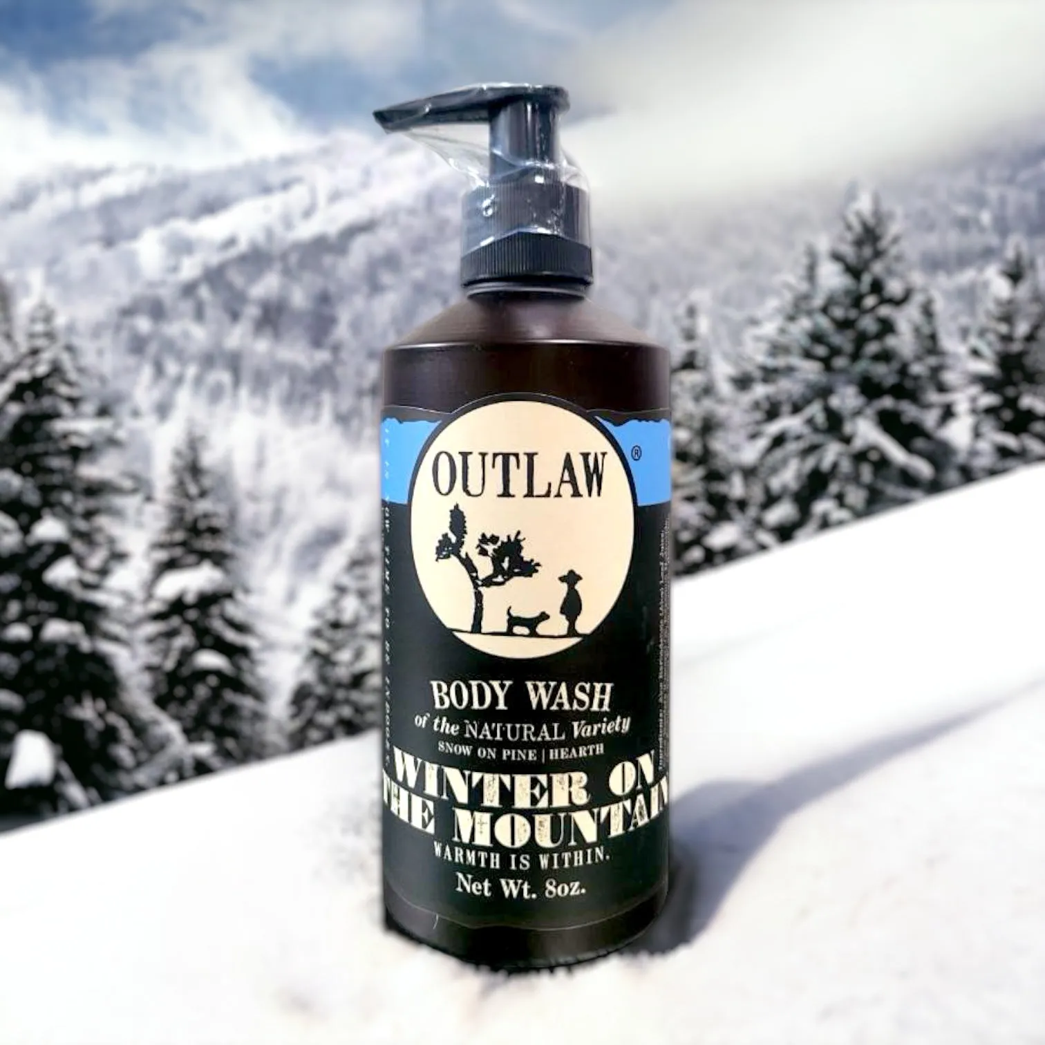 Winter on the Mountain Natural Body Wash - From the Life on the Mountain Series