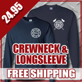 Winter Special - Personal Crewneck Sweatshirt & Longsleeve T-shirt - G180 & G240